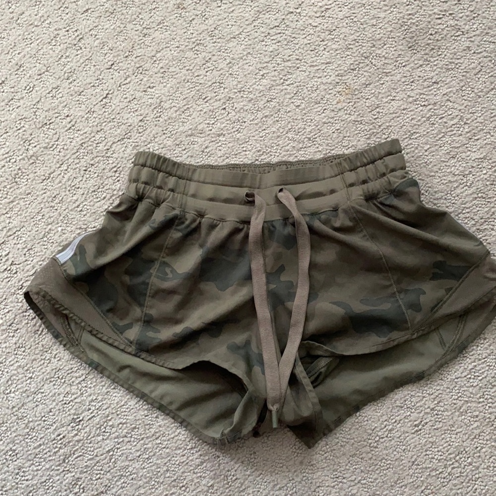Camo old style Lululemon shorts